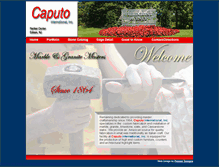 Tablet Screenshot of caputointernational.com